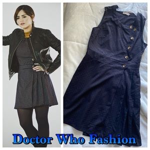 Miss Patina Primrose Pinafore (Check) Clara Oswald Doctor Who